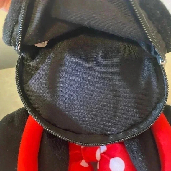 DISNEY MINNIE MOUSE COLLECTABLE PLUSH 3D MINNIE MOUSE PURSE BAG‎ - Picture 5 of 12